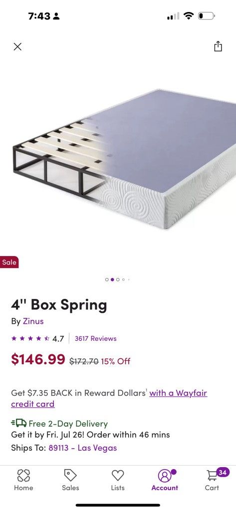 Box Springs QUEEN SIZE