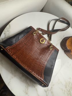 Bally Plaited Leather Bag | Great Condition