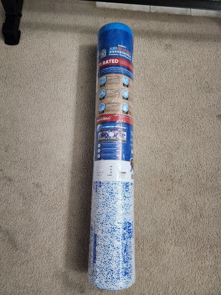 ROBERTS
AirGuard 100 sq. ft. 40 in. x 30 ft. x 2 mm 5-in-1 Underlayment with Microban for Laminate and Engineered Wood Floors