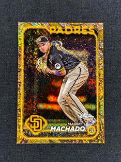 2024 Topps Gilded Collection - Manny Machado #147 Gold Mini-Diamond Refractor /50