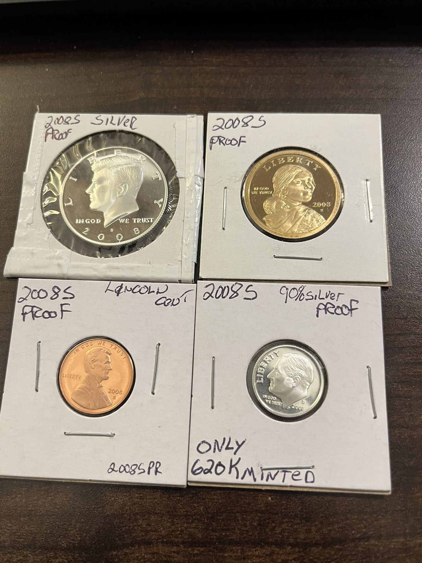 2008S Silver Proof Coins