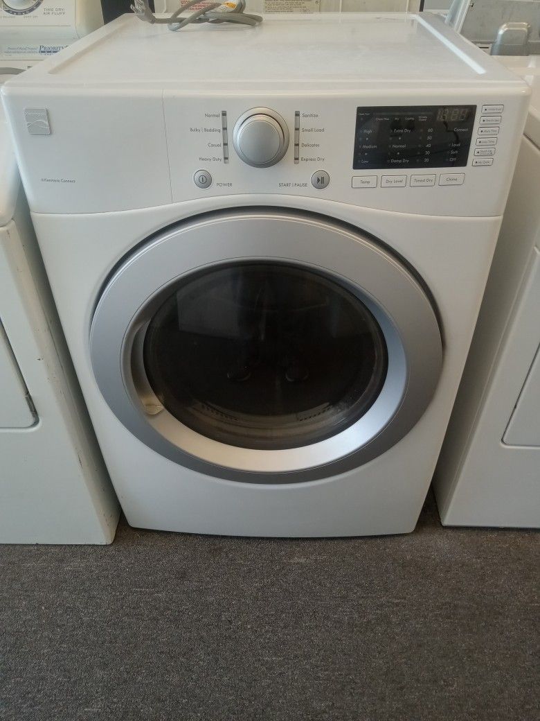 Ĥeavy duty extra large capacity kenmore gas dryer with warranty 