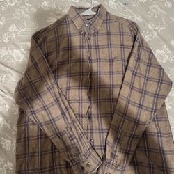 Brown Autumn Button Up Savane Brand 