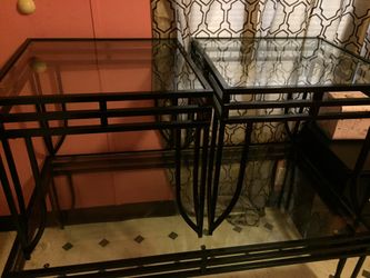 Coffee table and end tables