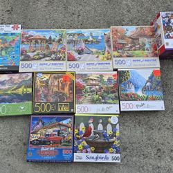 Lots Of Jigsaw Puzzles