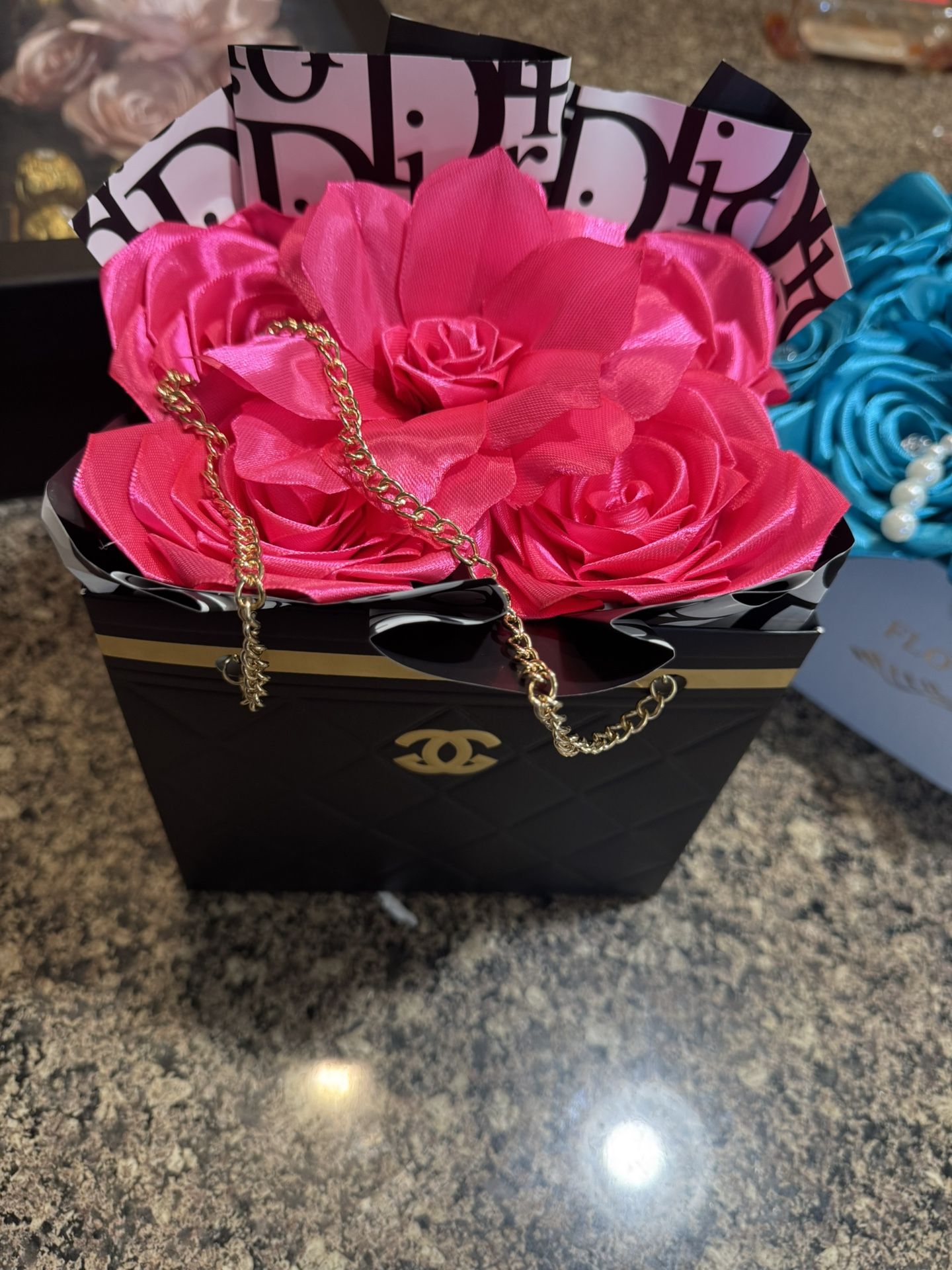 Hot Pink Eternal Flowers