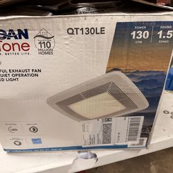 New bathroom exhaust fan