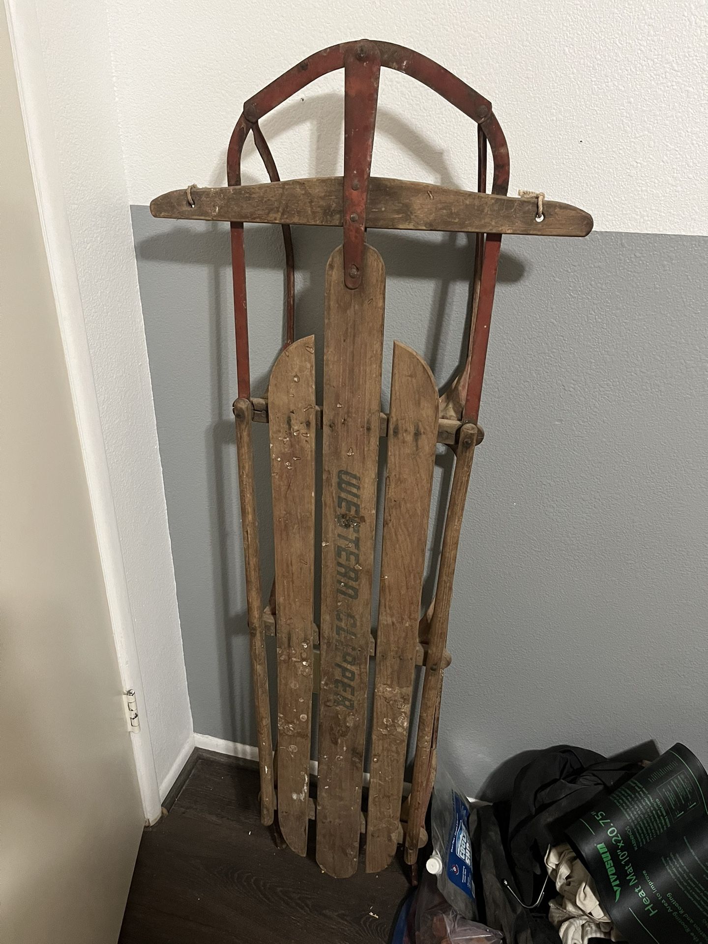 Vintage Western clipper Sled