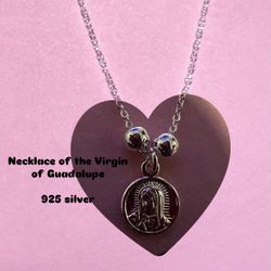 Necklace Of The Virgen De Guadalupe