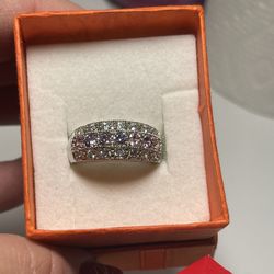 Silver Multicolor Ring