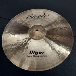 Amedia 18" Vigor Rock Shiny Series Crash Cymbal **Located In Upland**