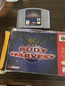 N 64 Body Harvest Game 