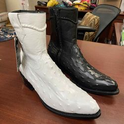 Botines de Piel para con cierre hombre