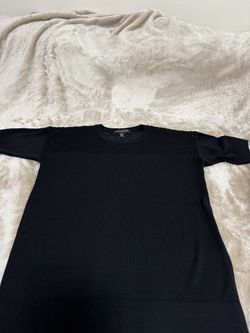 Express Black Knit Blouse