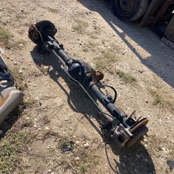 2014 Jeep Wrangler Rear Axle Complete DANA 44 Brakes Electric Lockers With Electronic lockers