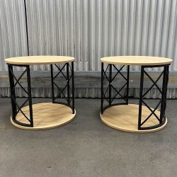 Round Coffee Table (Set of 2pc)