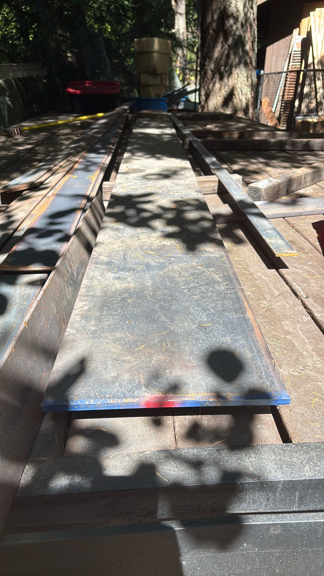 Flat Bar 12”x1/2”x20’ New