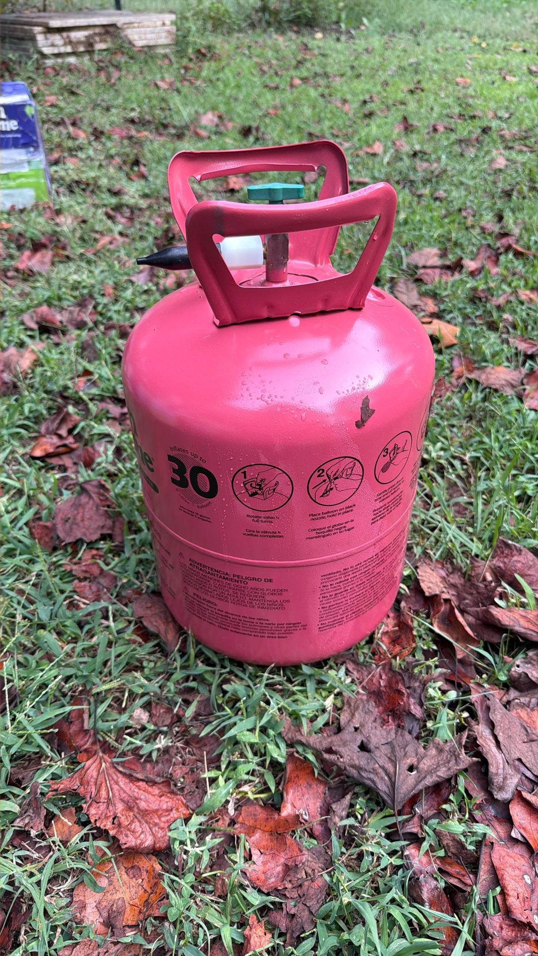 Multiple Helium Tanks To Fill Up To 30 Balloons