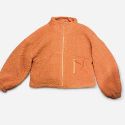 Women's Zip up Sherpa Jacket Sizes SM/MED/LG