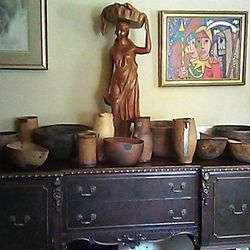 Estate Sale Antiques Heirlooms Waterford, Lenox, Korean Inlay furniture Royal Doulton Art Nouveau African Tribal