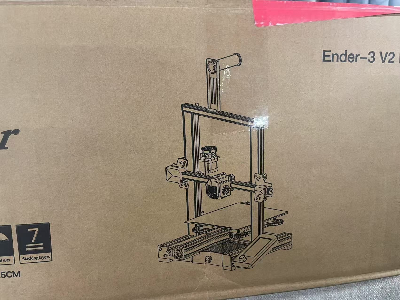 😀 Ender 3 V2 Neo 3D Printer with CR Touch Auto Leveling PC Spring Steel Platform Full-Metal Extruder 95% Pre-Installed 3D Printers Resume Print and M