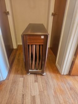 vintage mid-century table and chairs