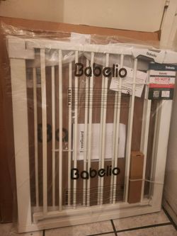 Expandable Baby Gate Pressure Mounted Fits Standard to Wide