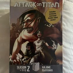 Attack on Titan Season 2 Vol 9-12 (NEW) 