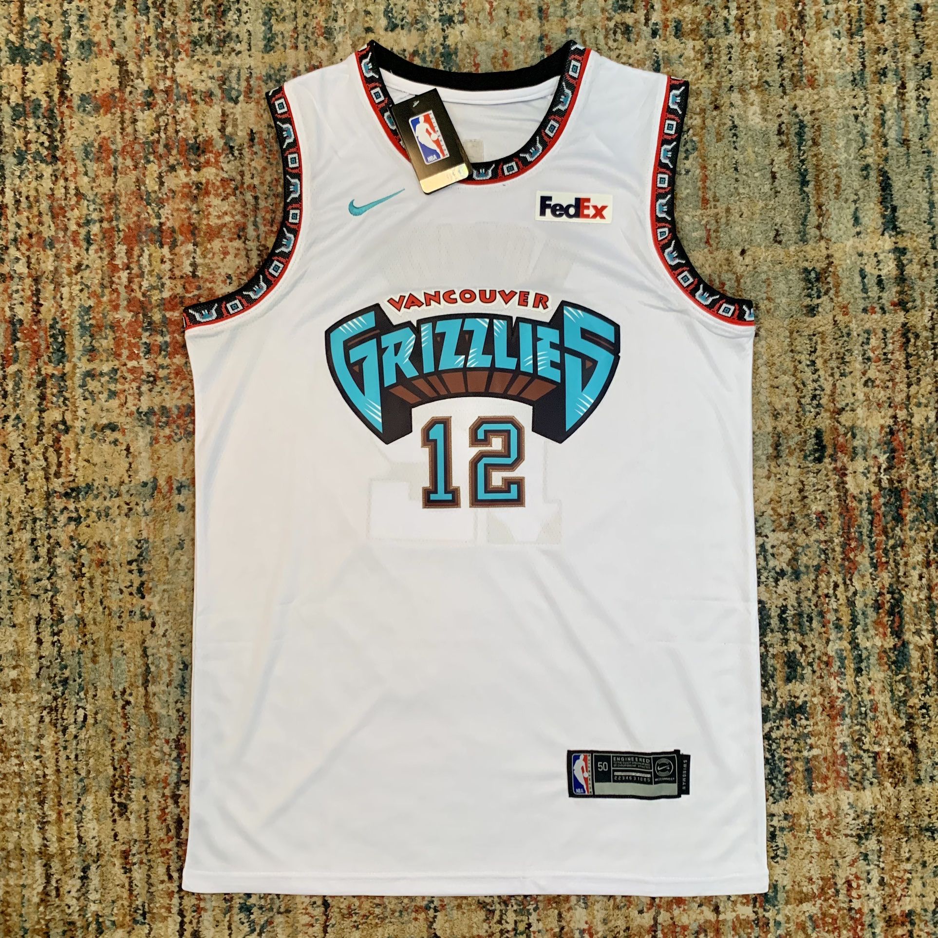 Ja Morant Vancouver Grizzlies Basketball Jersey Large for Sale in