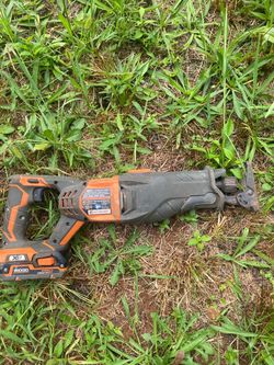 RIDGID 18V Cordless Reciprocating Saw with Battery