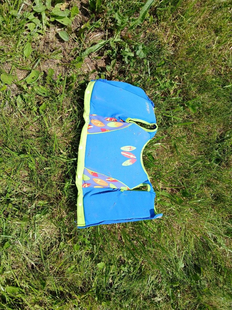 2-4 Kids Zippered Life jacket