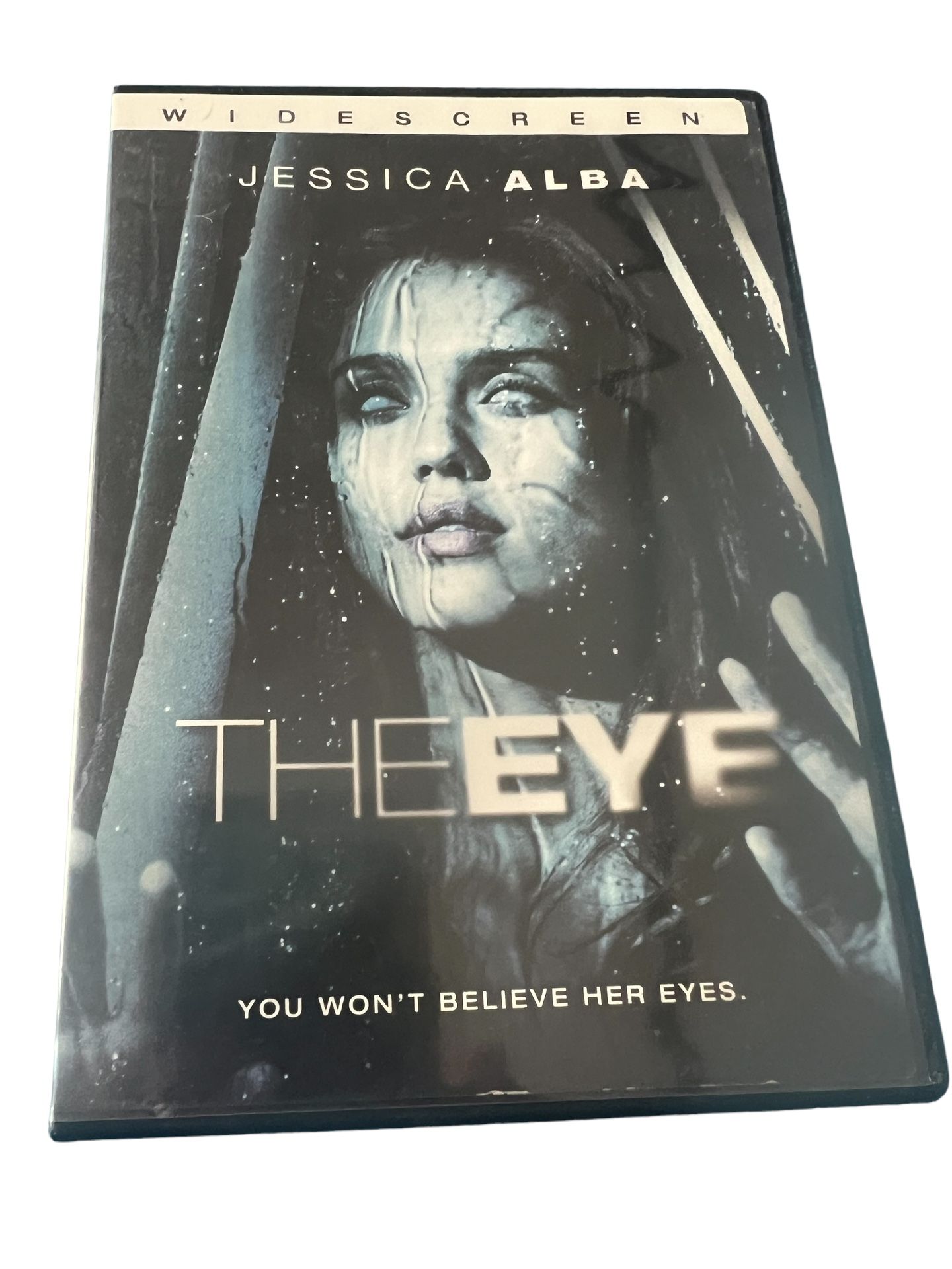 The Eye (DVD, 2008) Jessica Alba PG-13 Lionsgate Thriller  Experience the thrill of Jessica Alba's performance in the 2008 horror film "The Eye". This