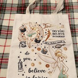 Brand New Princess Tinker Bell Tote Bag. Do You Believe in Fairies.