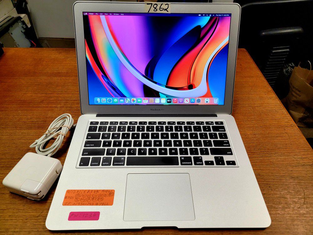 Fixed Price: Apple MacBook Air 13" Laptop Core i5 /4GB / 128GB SSD macOS Big Sur #7862