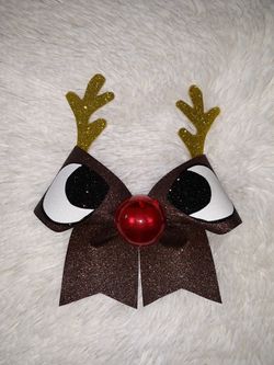 Rudolph Light up Bow