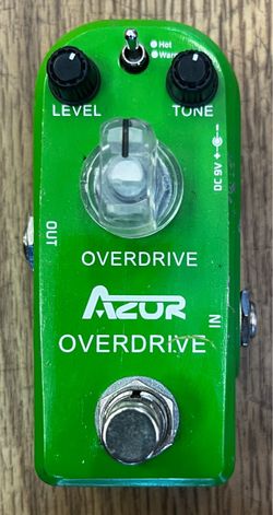 Azor Classic Overdrive Mini Guitar Effects Pedal