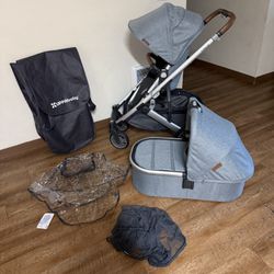 Uppababy Cruz V2 Stroller and Car seat 