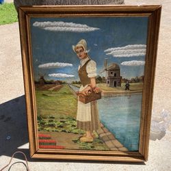 Dutch Girl Oil Painting By Sully