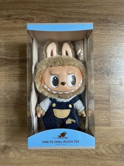 Pop Mart The Monsters Time To Chill Vinyl Plush Doll Labubu