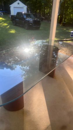Glass table