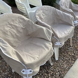 Plastic chair covers
