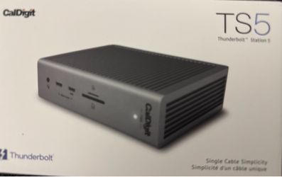 Ts5 CalDigit dock brand new