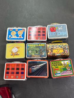 Vintage 70s lunch boxes