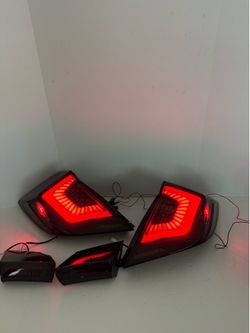 Honda civic 2017-2021 hatchback tail lights