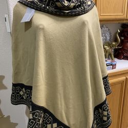 Large Size Poncho NEW