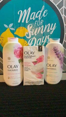 2-Olay body Wash 1-6 Olay bars All for $18