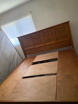 King Bed Frame w/ 6 Drawers  $150 OBO
