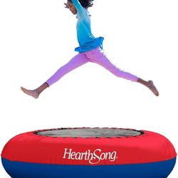 HearthSong Jump2It Outdoor Inflatable Kids Trampoline with Water Compartments for Stability