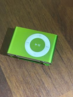 Apple iPod Shuffle 2nd Generation - Green - Clip On MP3 Player