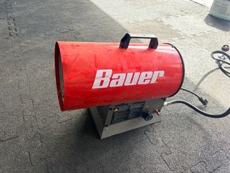 Bauer Propane Forced Air Heater